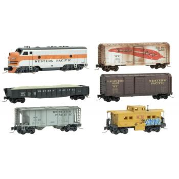 Western Pacific - F-7 ohne Gleismaterial, gealtert