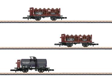 Wagen-Set "Flüssigkeitstransport", DRG, 3-tlg., Ep.II