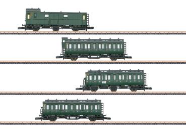 Personenwagen-Set, DB, 4-tlg., Ep.III