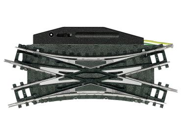 elektr. Doppelkreuzungsweiche