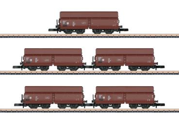 Selbstentladewagen-Set, DR, 5-tlg., Ep.IV