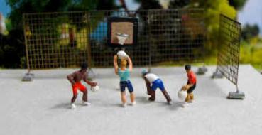 4 Basketballspieler