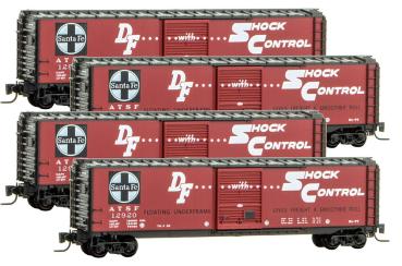 50´ Boxcars - Atchison, Topeka & Santa Fe