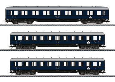 Schnellzugwagen-Set, DR, 3-tlg., Ep.II
