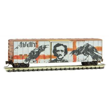50´ Boxcar - Railbox - "Edgar Allan Poe"