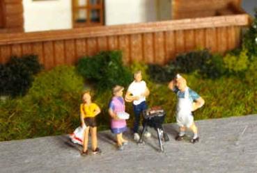 beim Grillen