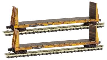 61´ Bulkhead Flatcars - TTX, 2-tlg.