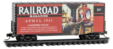 Years gone by Serie Car #2 - Railroad Magazine April 1941 “Vanderbilt Road”