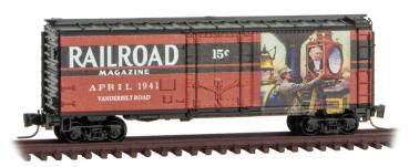 Years gone by Serie Car #2 - Railroad Magazine April 1943 “Vanderbilt Road” #2