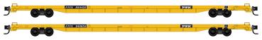 89’ Flat Cars - Trailer Train