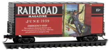 Years gone by Serie Car #4 - Railroad Magazine June 1939 “Emergency Stop”