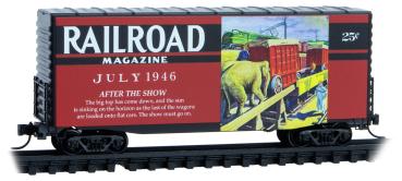 Years gone by Serie Car #5 - Railroad Magazine July 1946 “After The Show”