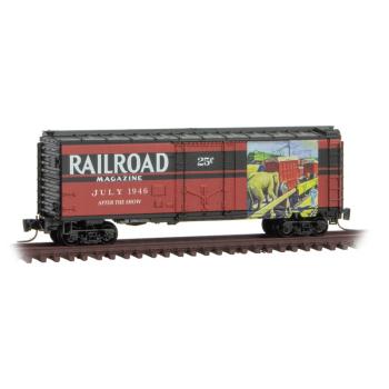 Years gone by Serie Car #5 - Railroad Magazine July 1946 “After The Show”
