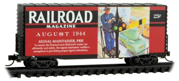 Years gone by Serie Car #6 - Railroad Magazine August 1944 “Signal Maintainer, PRR”