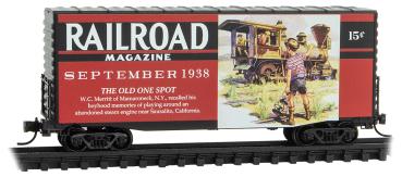 Years gone by Serie Car #7 - Railroad Magazine September 1938 “The Old One Spot”