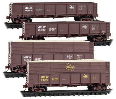 40’ Drop Bottom Gondola - Milwaukee Road