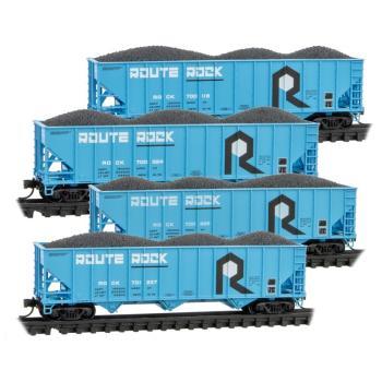 100tons 3bay open Hoppers - Rock Island