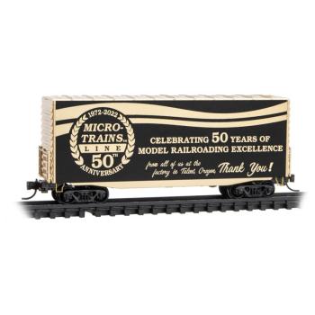 Micro-Trains 50th Anniversary Car