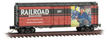 Years gone by Serie Car #9 - Railroad Magazine November 1931 “Thanksgiving Turkey Raffle”
