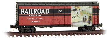 Years gone by Serie Car #12 - Railroad Magazine February 1941 “Grounded!”