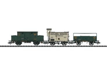 Bayerisches Güterwagen-Set, K.Bay.Sts.B., 3-tlg., Ep.I