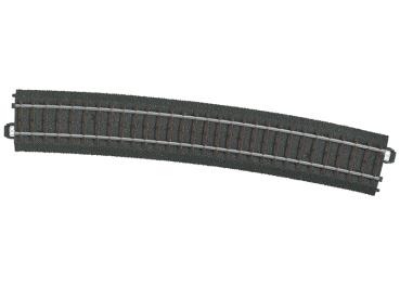 gebogenes Gleis R=1114,6mm 12,1°
