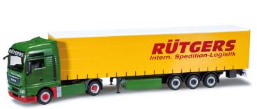 MAN TGX XXL Euro 5 Gardinenplanen-Sattelzug "Rütgers"