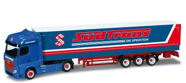 Mercedes-Benz Actros Gigaspace Planen-Sattelzug "Südtrans"
