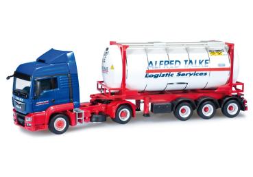 MAN TGS LX Euro 6 Tankcontainer-Sattelzug "Talke"