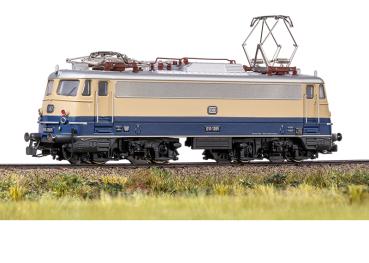 Preview: E-Lok BR E10.12 "Bügelfalte", Rheingold-Lok, kobaltblau/beige, DB, Ep.III