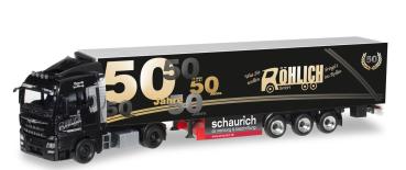 MAN TGX XLX Euro 6 Kühlkoffer-Sattelzug "50 Jahre Spedition Röhlich"