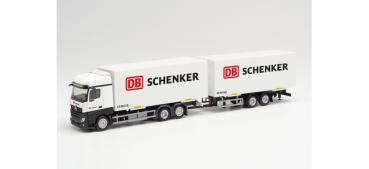 Mercedes-Benz Actros Bigspace Wechselkoffer-Hängerzug „DB Schenker“
