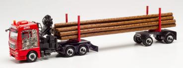 MAN TGX XLX Euro 6c Langholztransporter „Wurm Holztransporte“