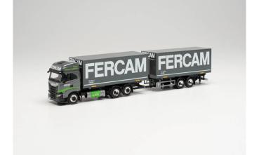 Iveco S-Way LNG Wechselkoffer-Hängerzug „Fercam“