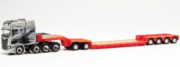 Scania CS 20 HD Pendel-X-Sattelzug mit Interdolly „Esser Schwertransporte"