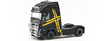 Volvo FH 16 Gl. XL 2020 Zugmaschine mit Lampenbügel und Rammschutz, schwarz