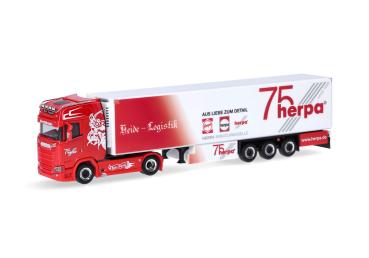 Scania CS20 Kühlkoffer-SZ "Heide Logistik / 75 Jahre Herpa"