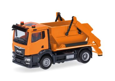 MAN TGS NN Absetzkipper AK12, kommunalorange