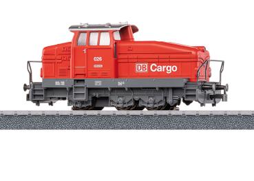 Diesellok DHG 500, verkehrsrot, DB-Cargo, Ep.VI