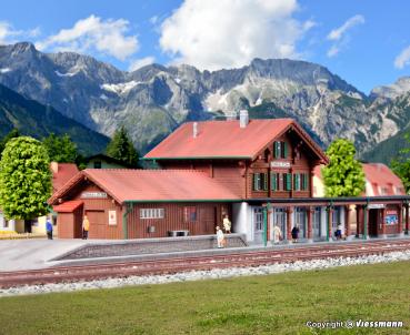 Bahnhof "Chateau d´Oex"