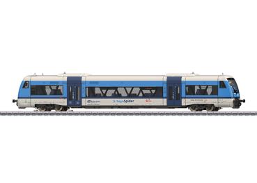 Dieseltriebwagen BR 840, lichtgrau/himmelblau, CZ, Ep.VI