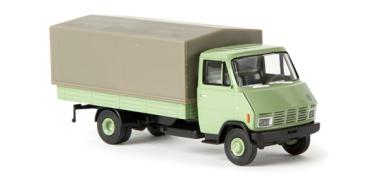 Steyr 590 Pritsche/Plane, blassgrün