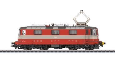 E-Lok Re 4/4 II, kieselgrau/blutorange, SBB/CFF/FFS, Ep.IV