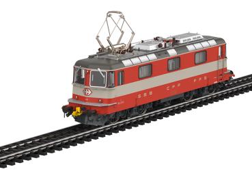 Preview: E-Lok Re 4/4 II, kieselgrau/blutorange, SBB/CFF/FFS, Ep.IV
