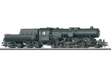 Dampflok BR 52, schwarzgrau, DRB, Ep.II