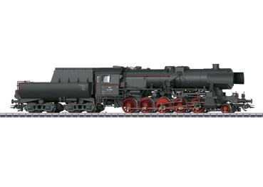 Dampflok BR 52 mit Wannentender, Witte-Windleitbleche, ÖBB, Ep.III
