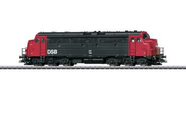 Diesellok MY1100, schwarz/rot, DSB, Ep.V
