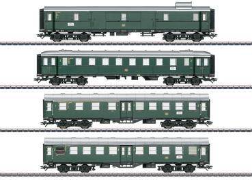 Eilzugwagen-Set zum VT 92.5, DB, 4-tlg., Ep.III