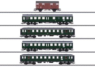 Wagen-Set zur BR 66, DB, 5-tlg., Ep.III