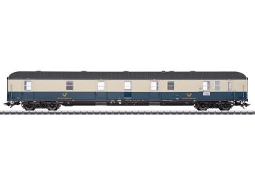 Bahnpostwagen, ozeanblau/elfenbein, DBP, Ep.IV